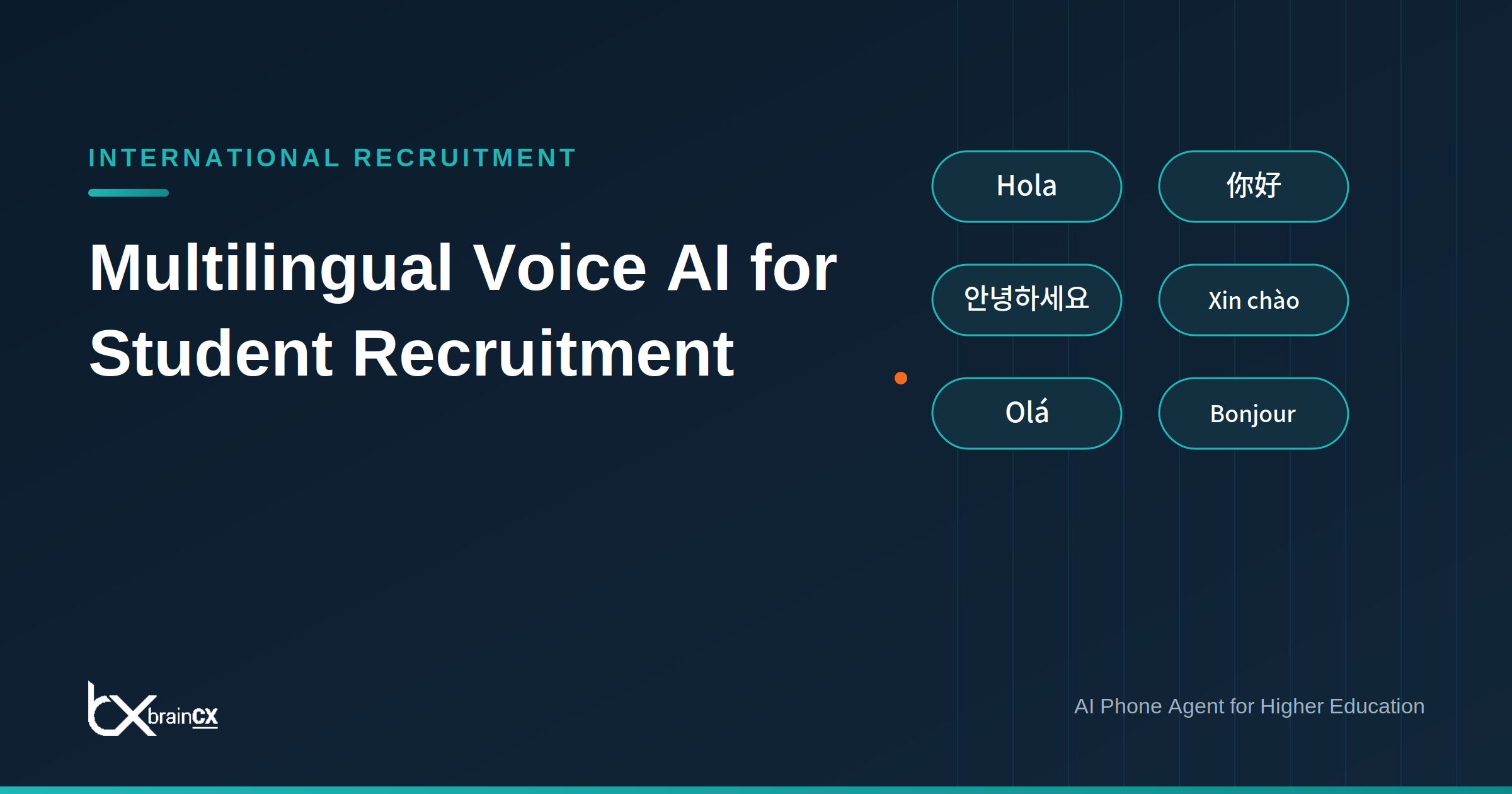 Multilingual Voice AI for International Student Recruitment